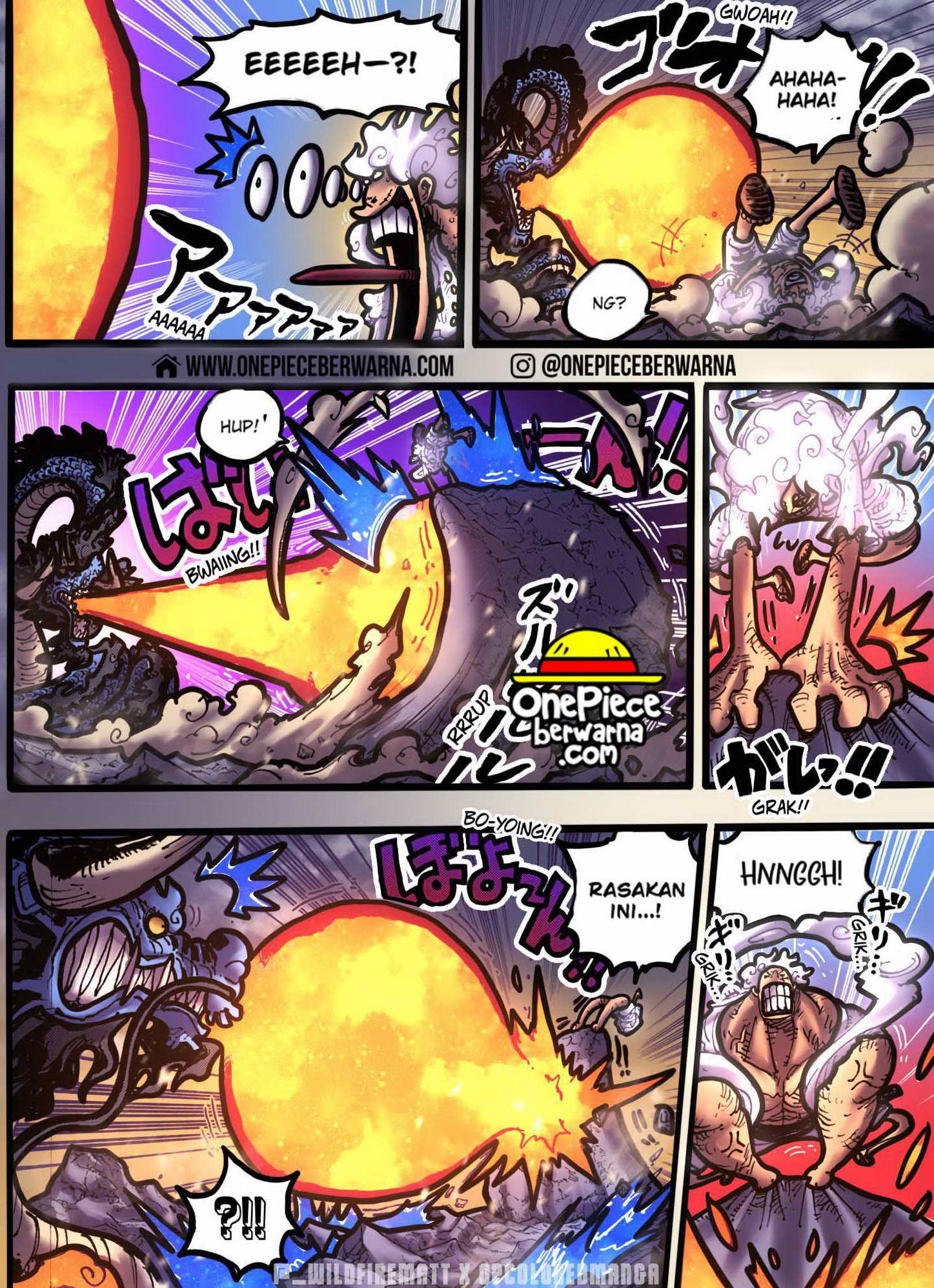 One Piece Berwarna Chapter 1044 One Piece Berwarna